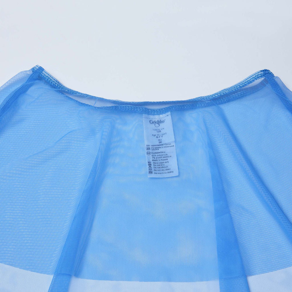 Girls Blue Ballet Skirt