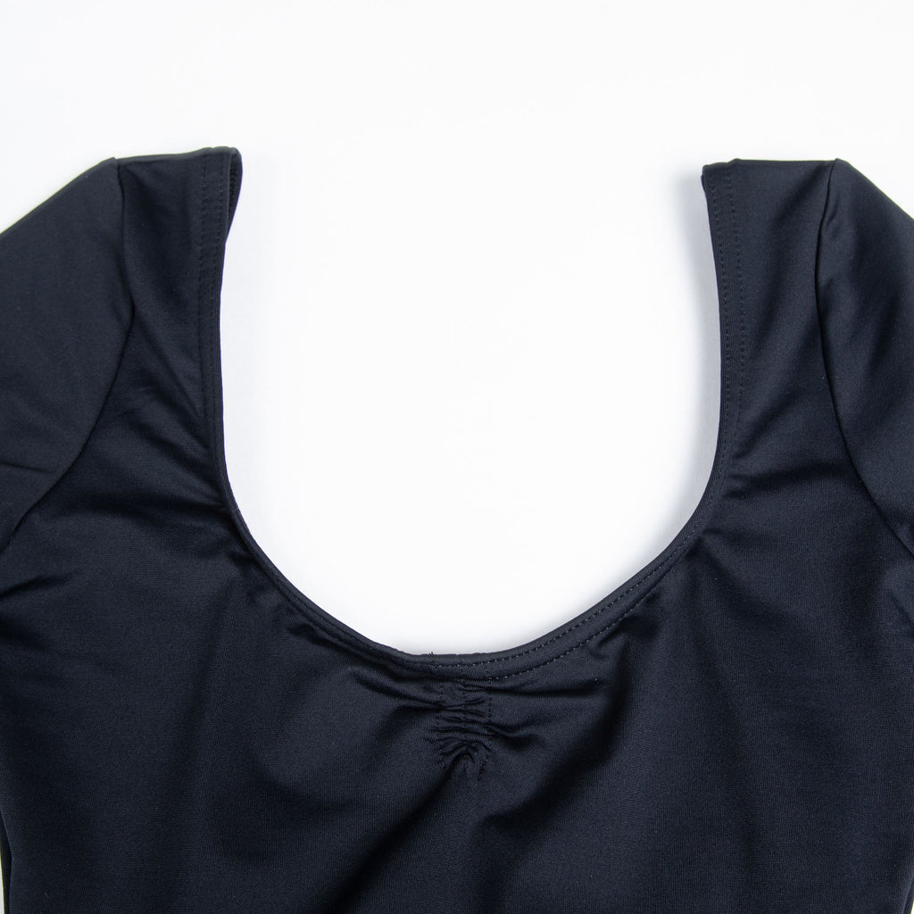 Girls Black Ballet Onesies