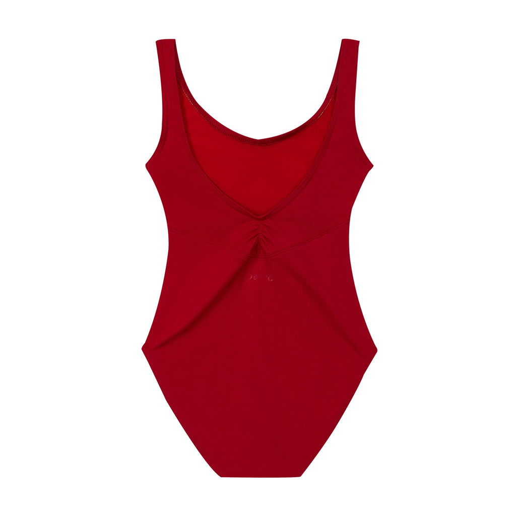 Girls Red Ballet Onesies