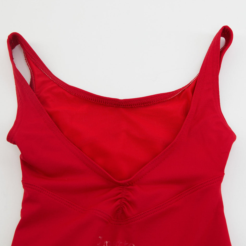 Girls Red Ballet Onesies