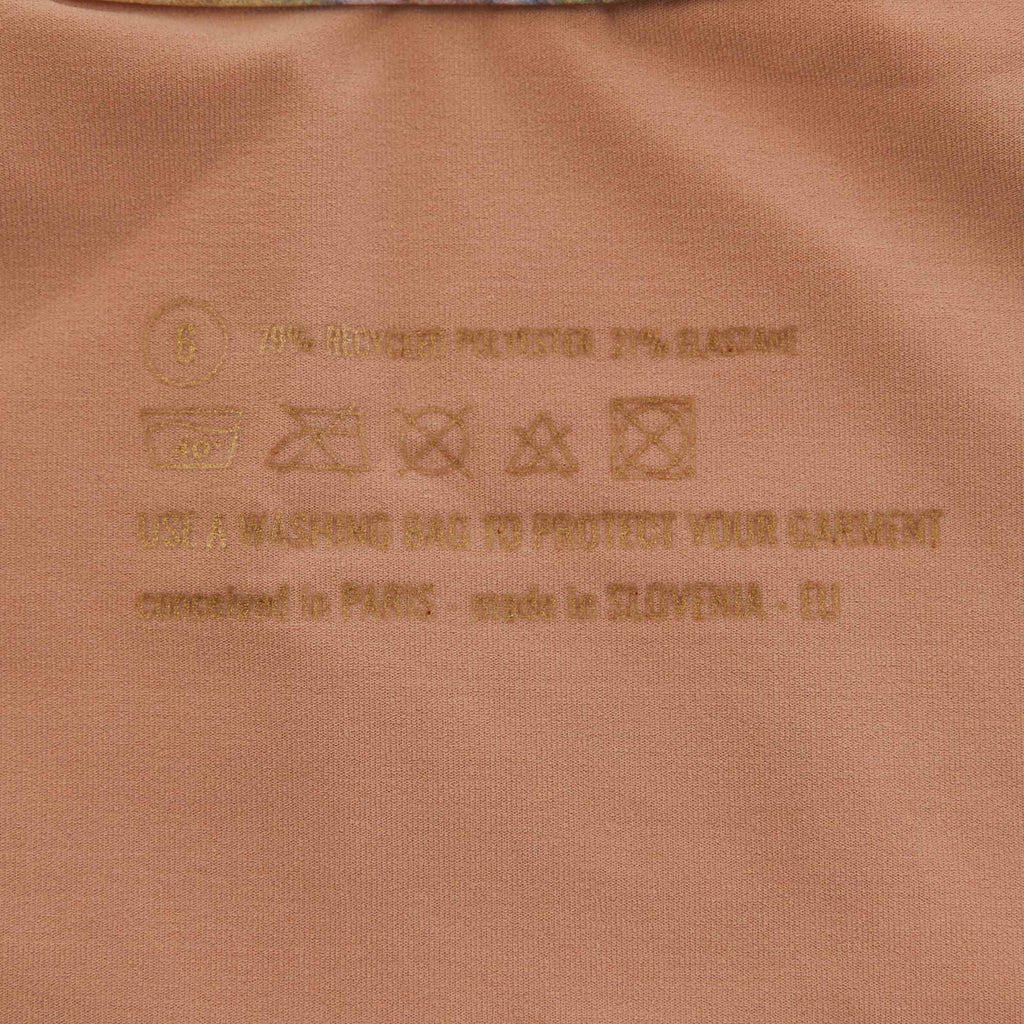 Girls Peach Ballet Onesies(J202LE02VL/peach/multicolor)