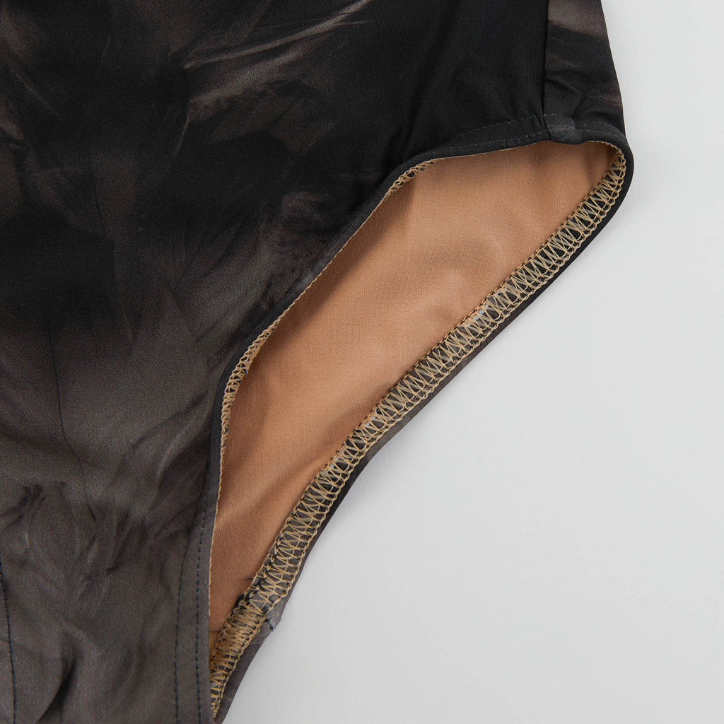 Girls Black Feather Ballet Onesies(J181LE01VL/black)