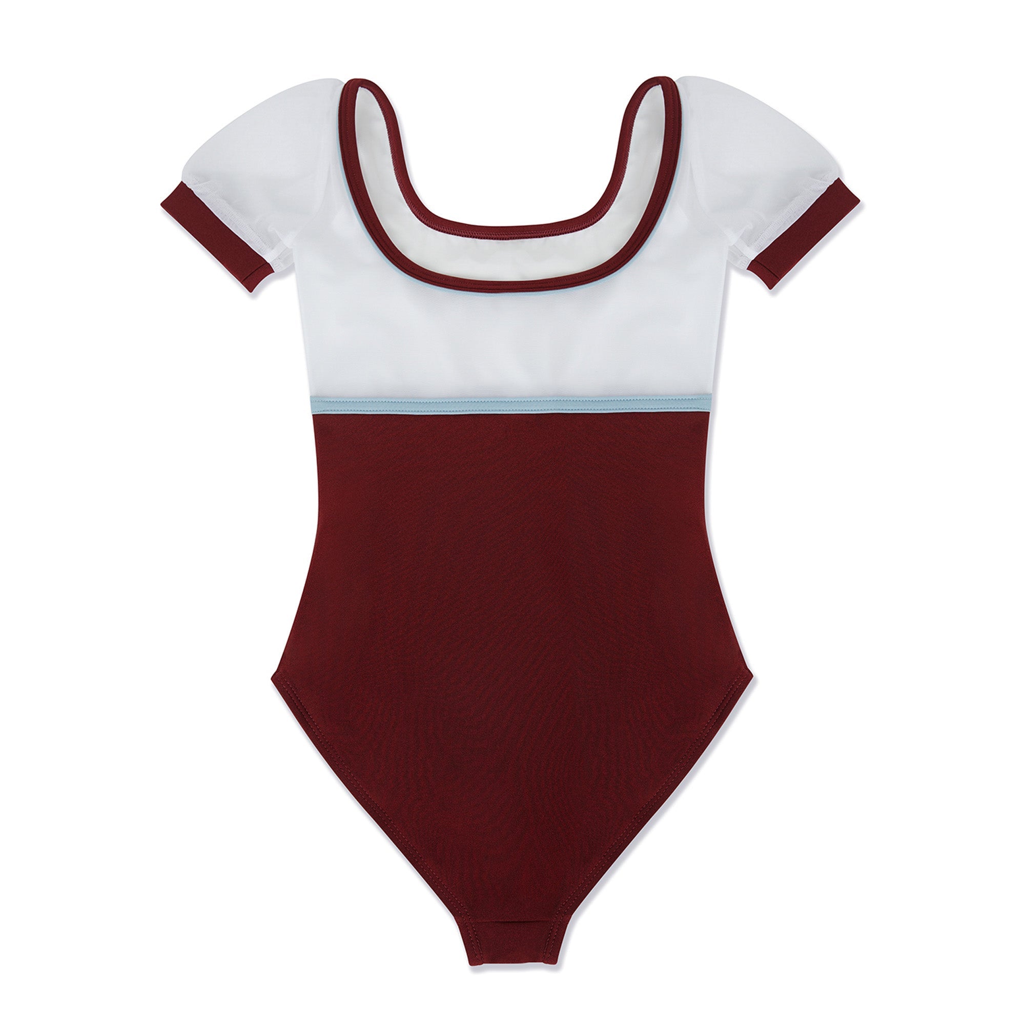 Girls Bordeaux  Ballet Onesies