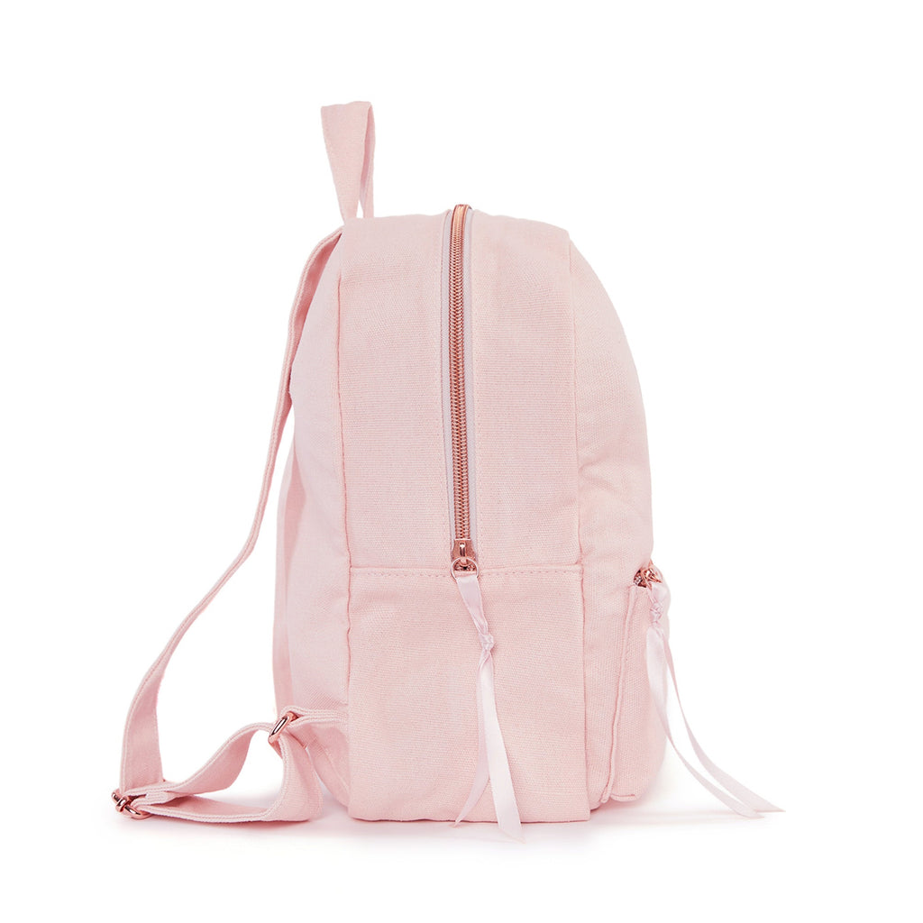 Girls Pink Logo Ballet Backpack