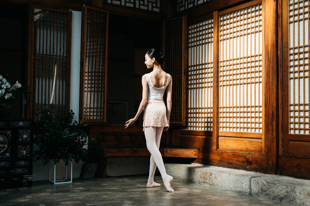 Girls White Ballet Onesies