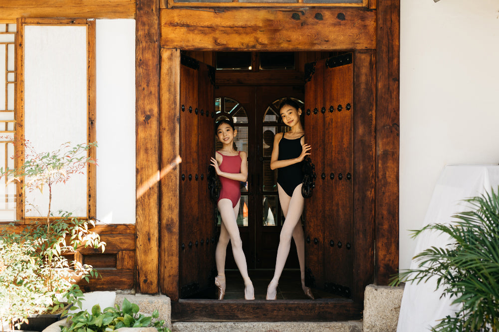 Girls Red Wine Ballet Onesies