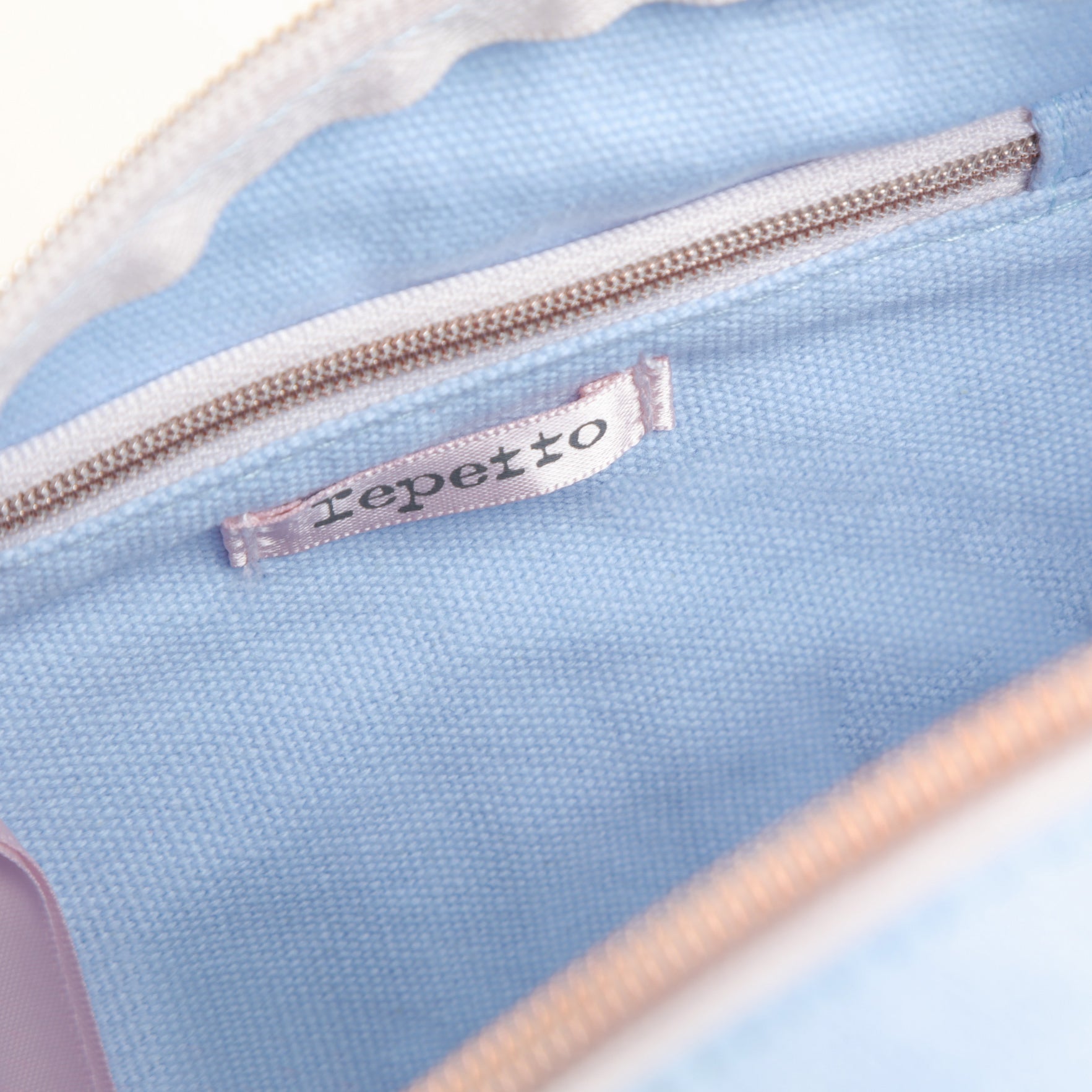 Girls Blue Logo Ballet Bag