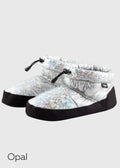 Girls Grey Ballet Warm Shoes