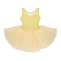 Girls Yellow Ballet Onesies