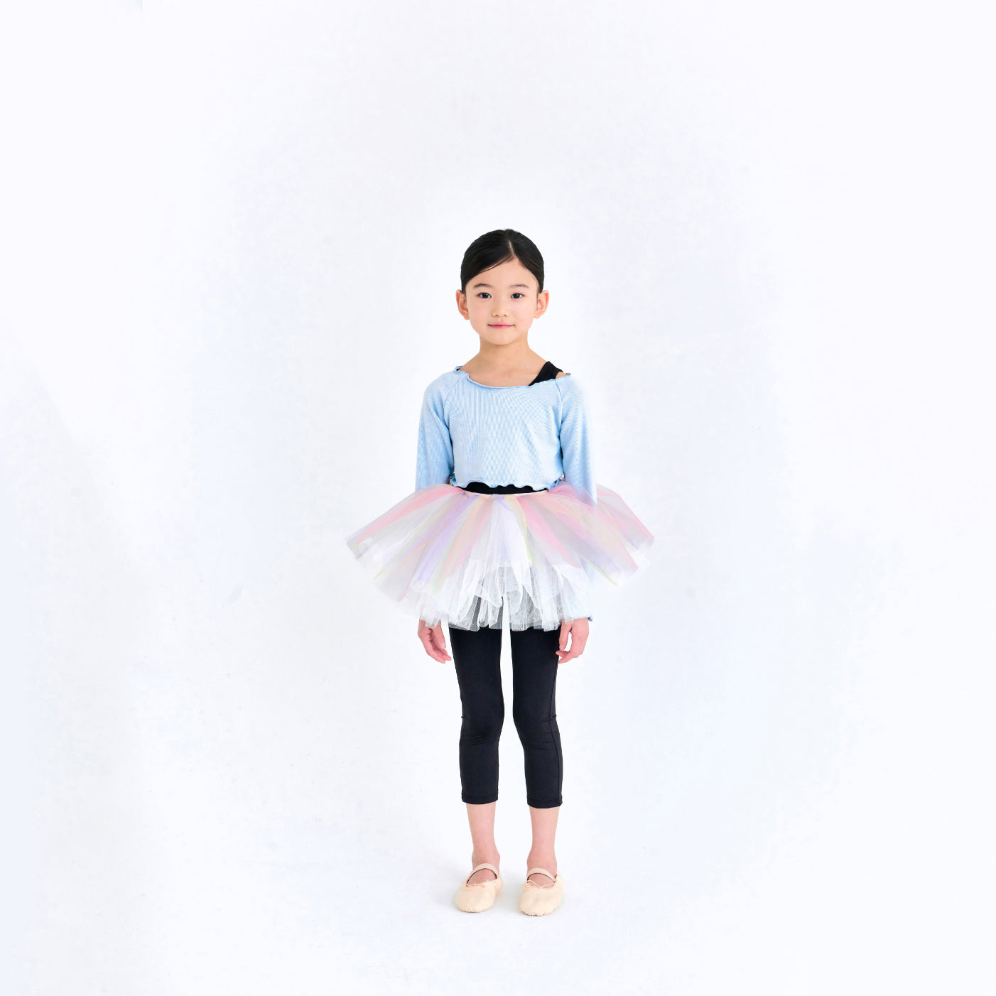 Girls Multicolor Ballet Skirt