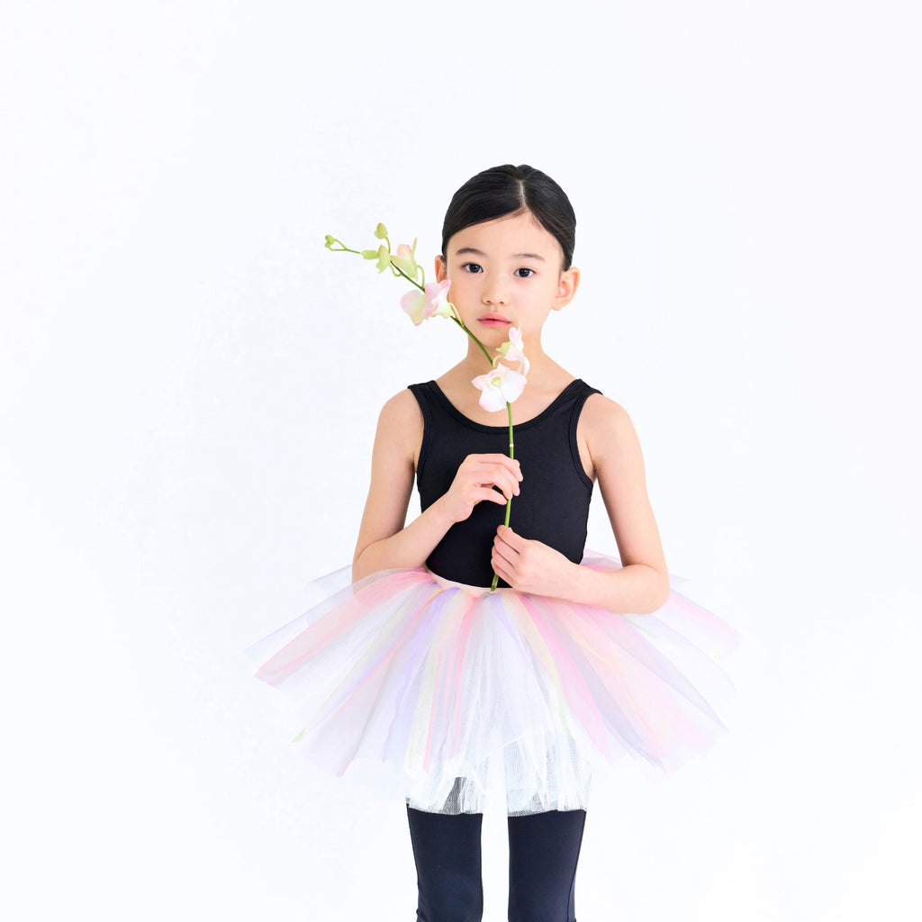 Girls Black Ballet Jumpsuit