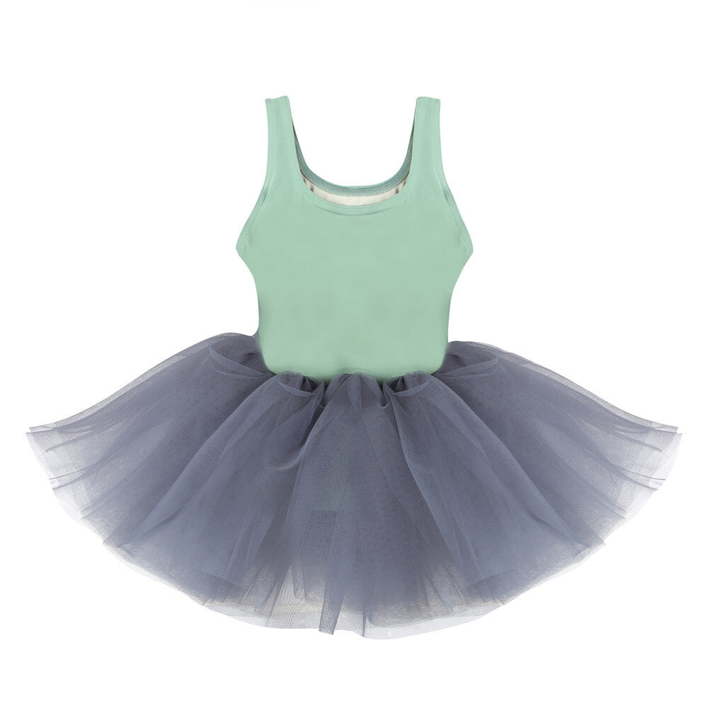Girls Green Ballet Onesies