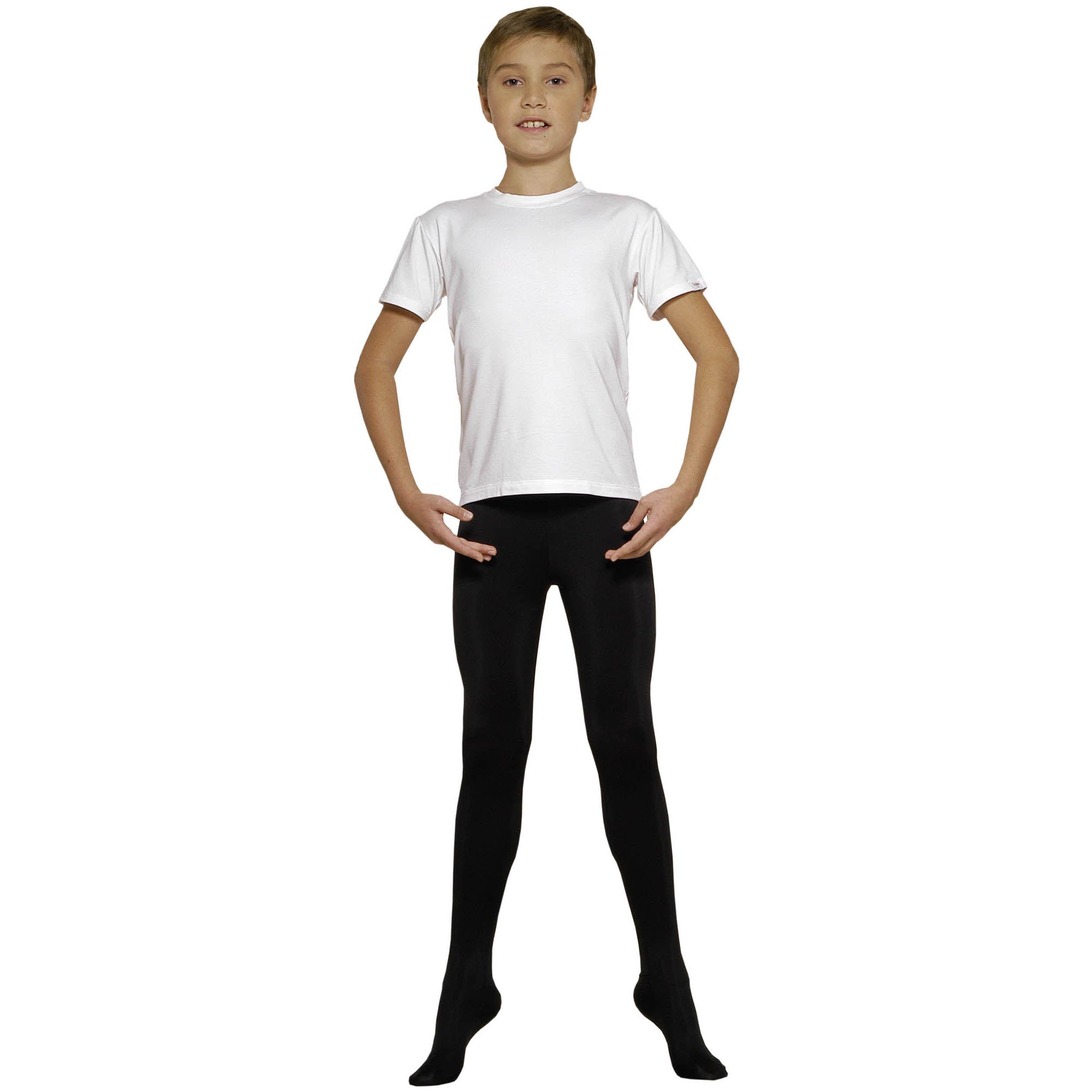 Boys Black Leggings