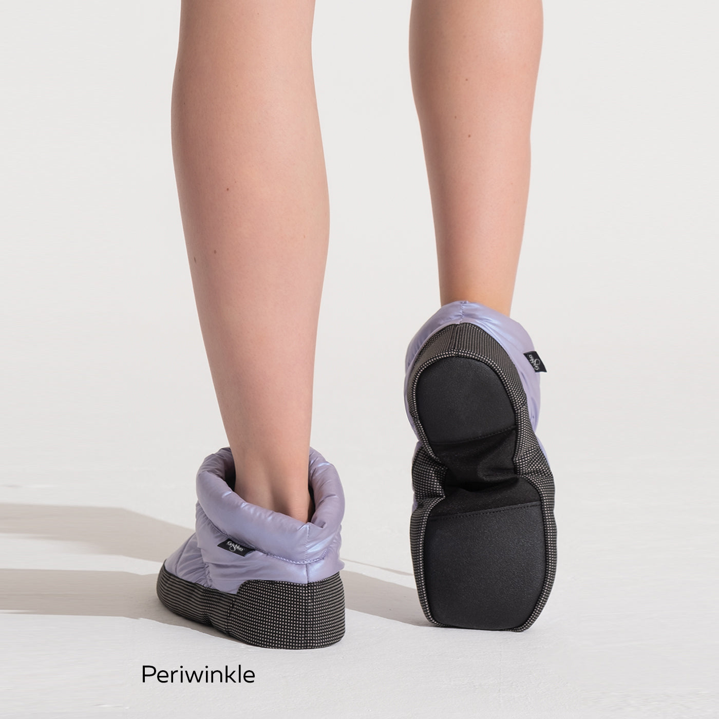Girls Purple Ballet Warm Shoes