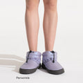 Girls Purple Ballet Warm Shoes