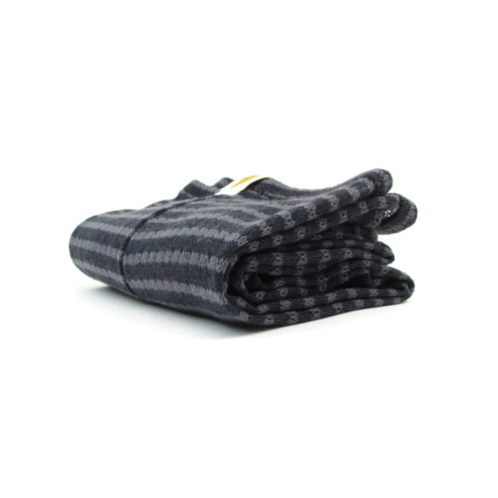 Boys & Girls Dark Grey Stripes Ballet Warm Up Socks