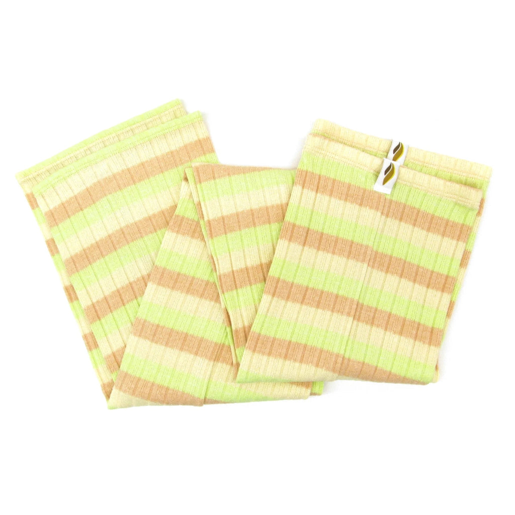 Boys & Girls Yellow Stripes Ballet Warm Up Socks