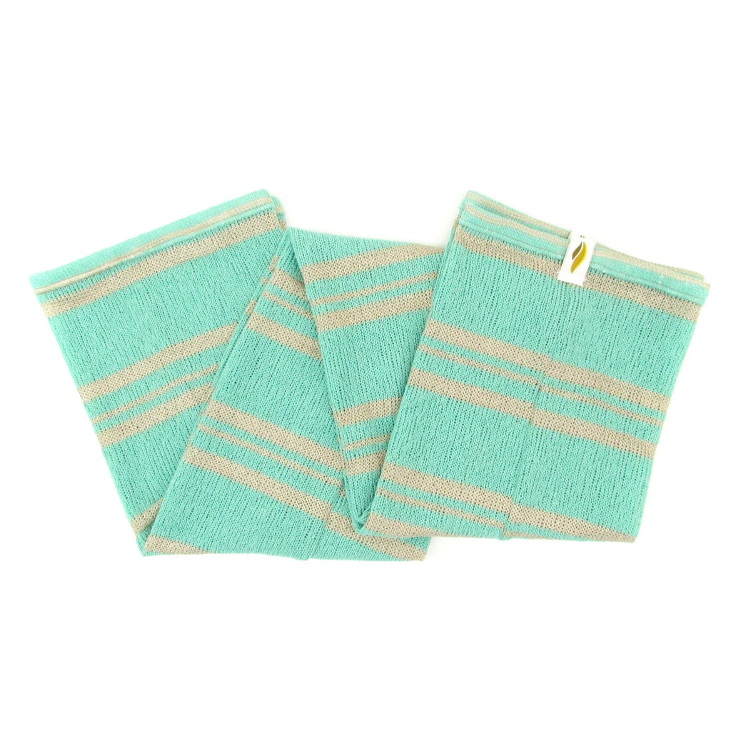 Boys & Girls Light Green Stripes Ballet Leg Warmers(paradise- kids Leg warmer)