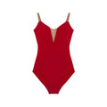 Women Red Ballet Onesies(DA1930MP/Red)