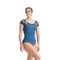 Girls Blue Ballet Onesies(Jacquie/77 Encre Blue/01Noir)