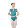 Girls Teal Ballet Onesies(Angeles/74 Teal)