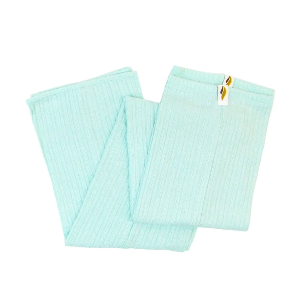 Boys & Girls Light Green Ballet Leg Warmers(Ariel - KIDS leg warmers)