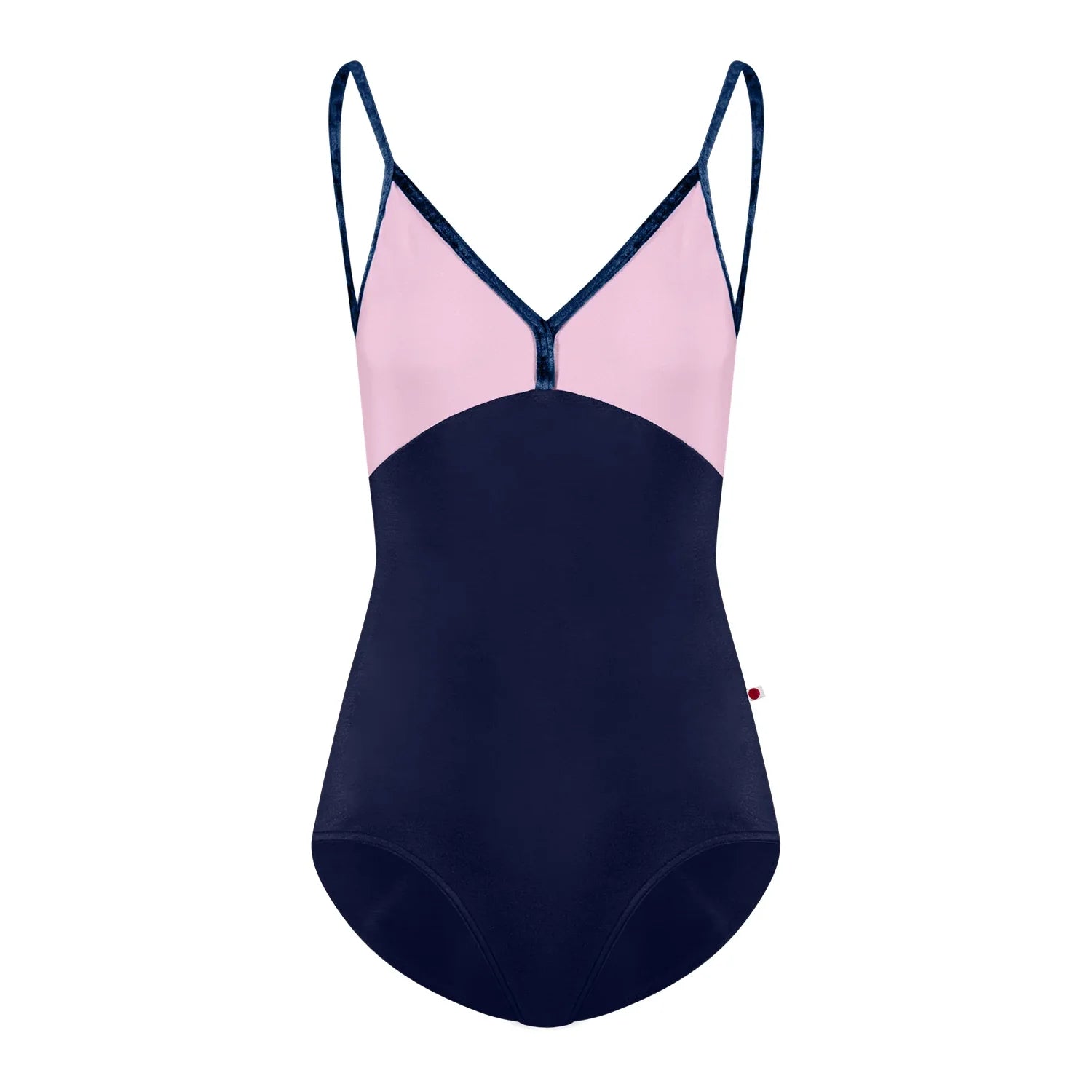 Girls Dark Blue "Daria/N-Dark Blue/N-Confetti/CV-Dark Blue" Ballet Onesies