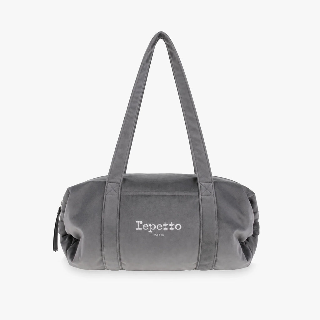 Women Grey Ballet Bag(M:H18 x W35 x D22 cm)