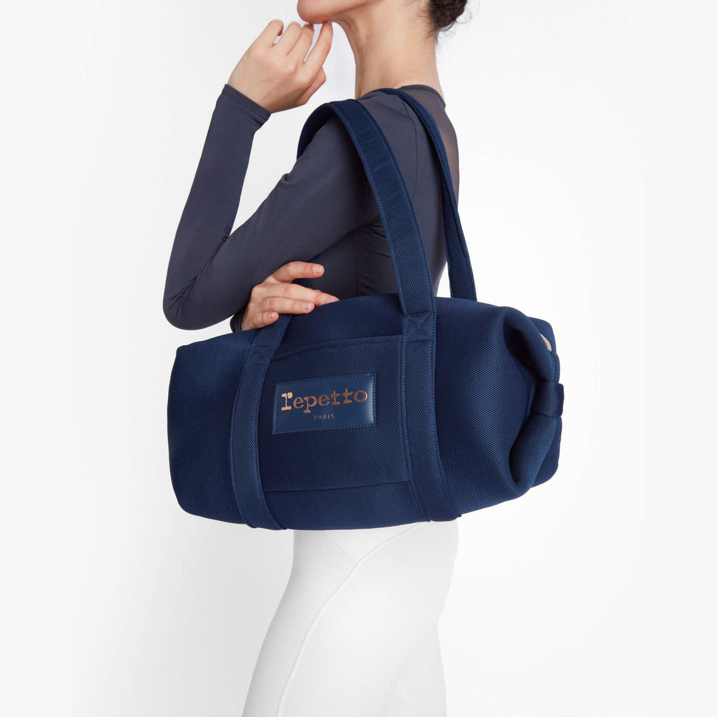Girls Blue Ballet Bag(L:H 24 x W 49 x D 25 cm)