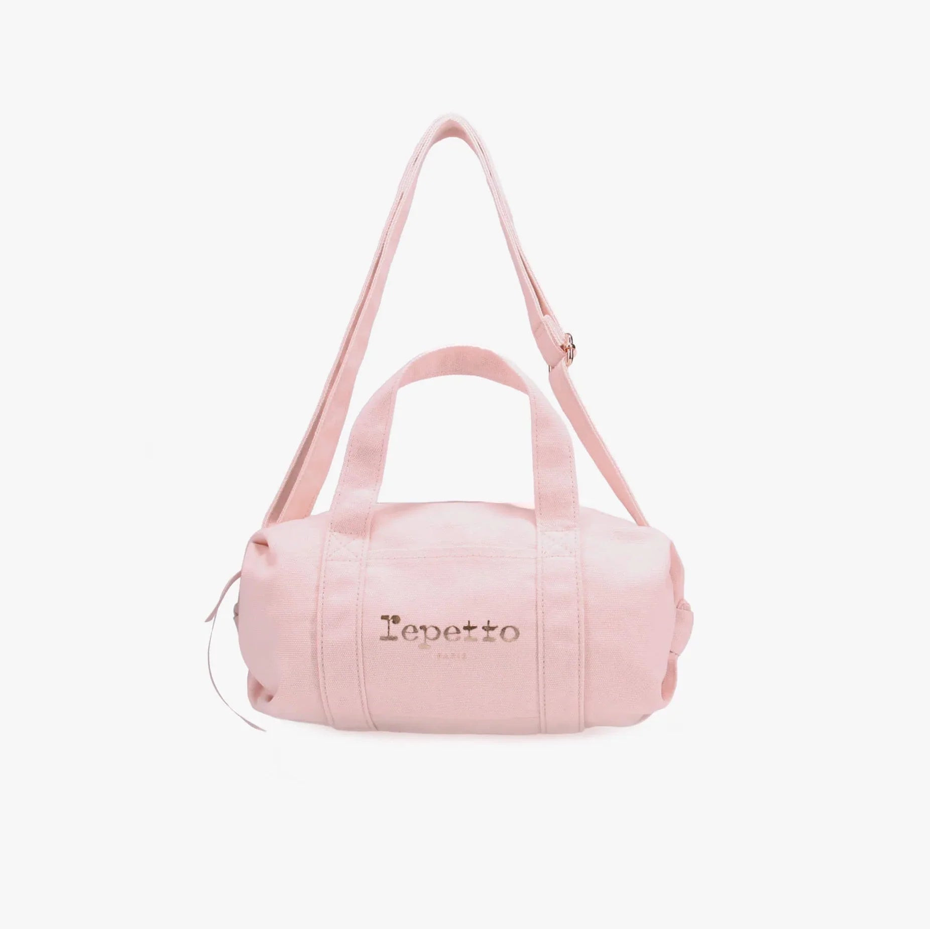 Girls Light Pink Ballet Bag With Shoulder Strap(Mini:H15 x W23 x D16 cm)
