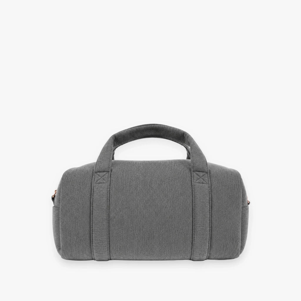 Grey Medium Duffle Bag(H18 cm x W35 cm x D22 cm)