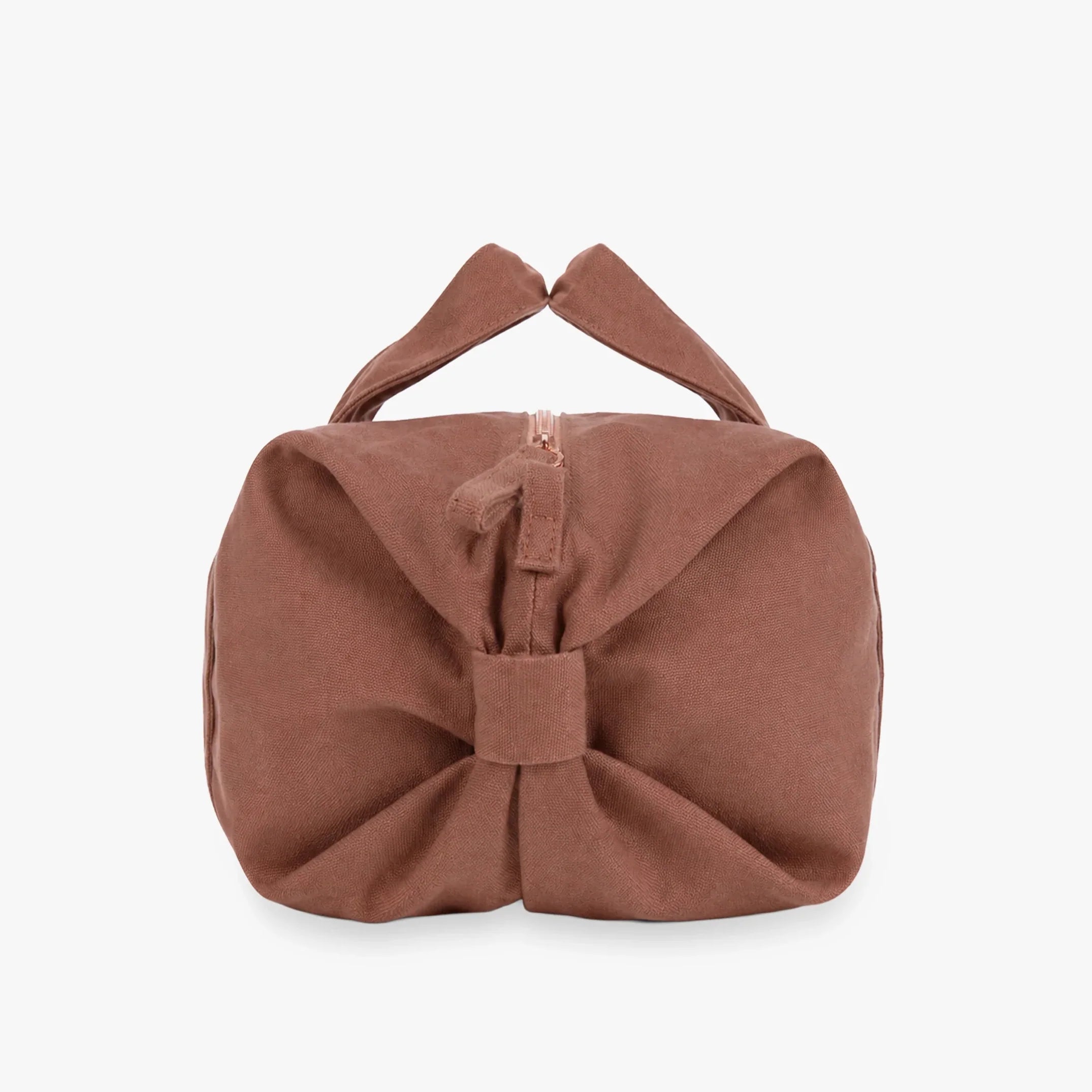 Girls Brown Ballet Bag With Shoulder Strap(M:H18 x W35 x D22 cm)