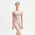 Women Light Pink "MAIA" Ballet Onesies(CD14036-C2/L09+L17+PD09 ROSE)
