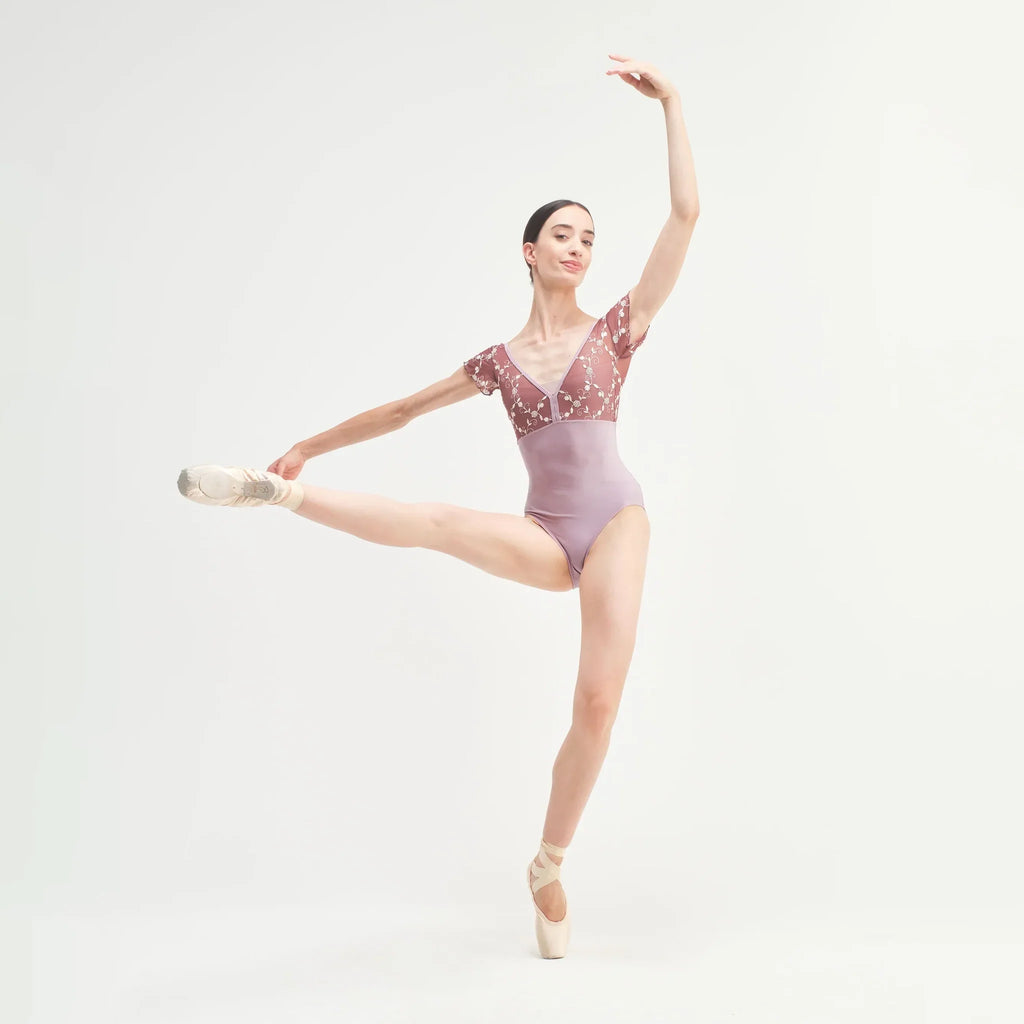 Women Pink "Dafne" Ballet Onesies(CD26074-1/L74+L09+TRD52)