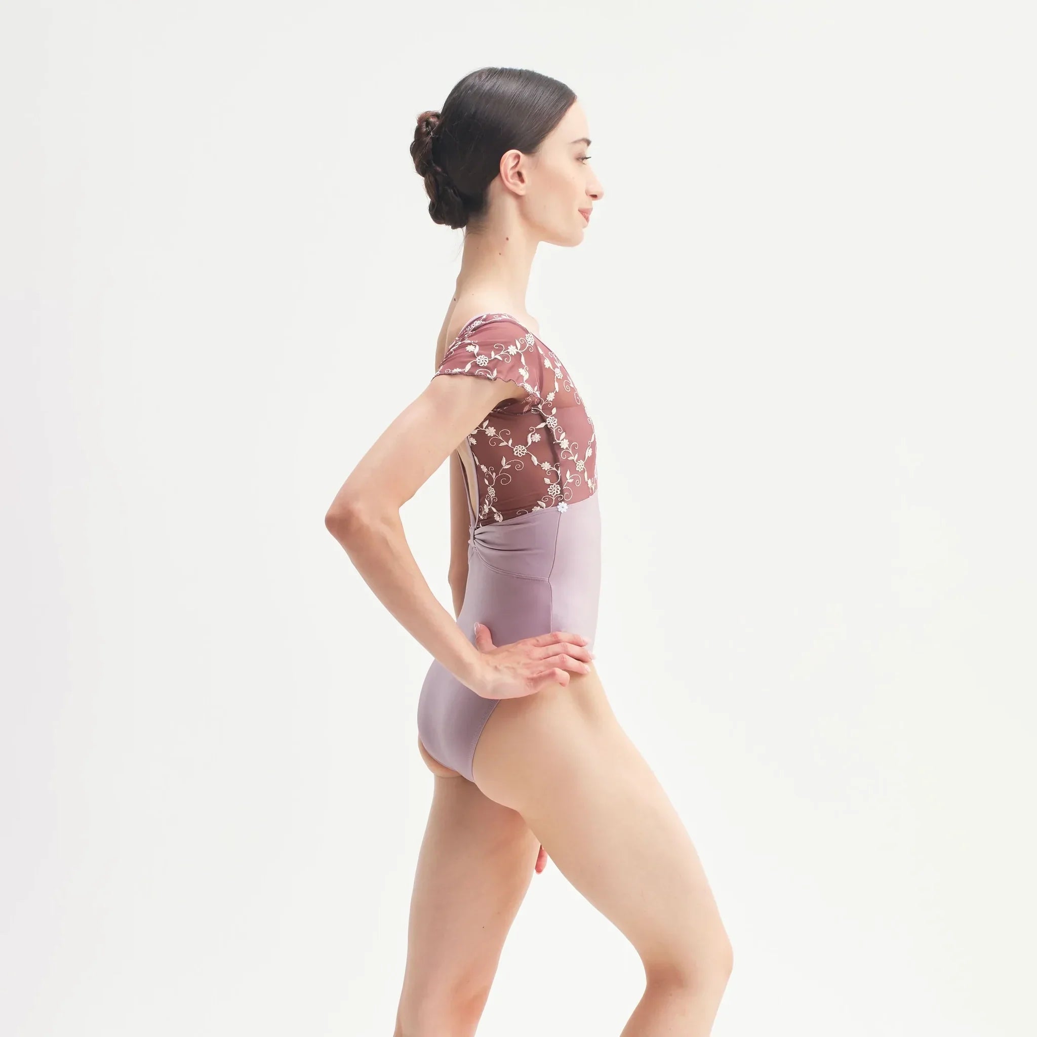 Women Pink "Dafne" Ballet Onesies(CD26074-1/L74+L09+TRD52)