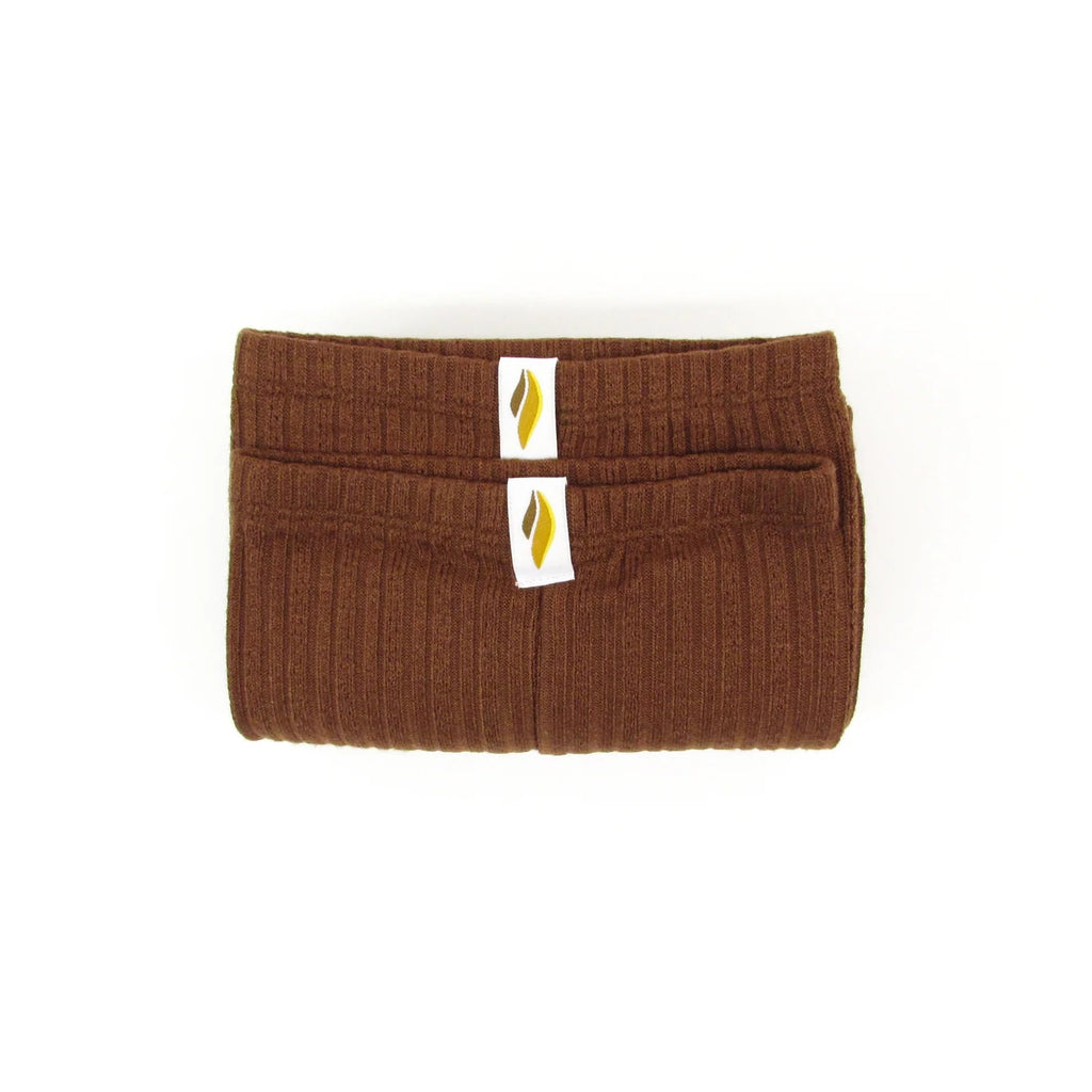Boys & Girls Brown Ballet Warm Up Socks