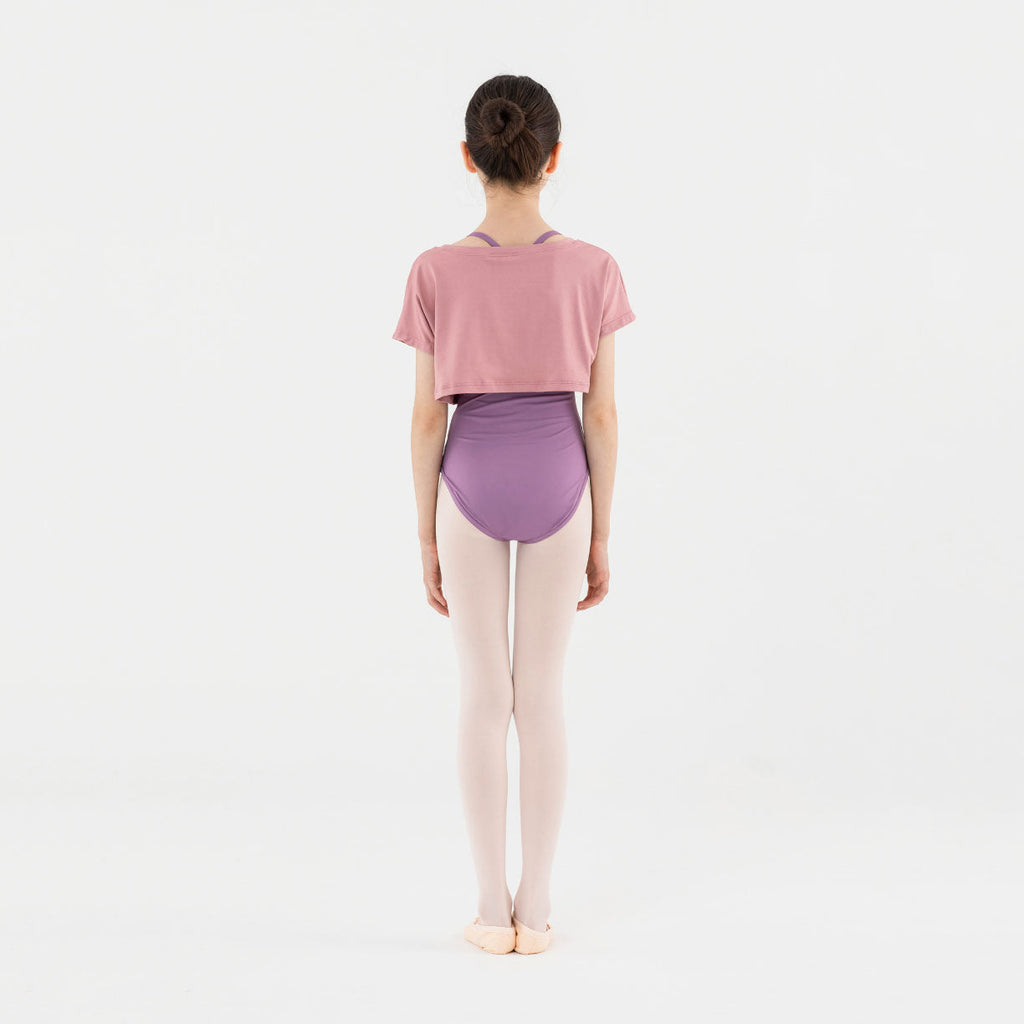 Girls Purple Ballet Onesies