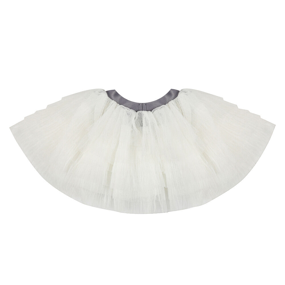 Girls White Ballet Skirt