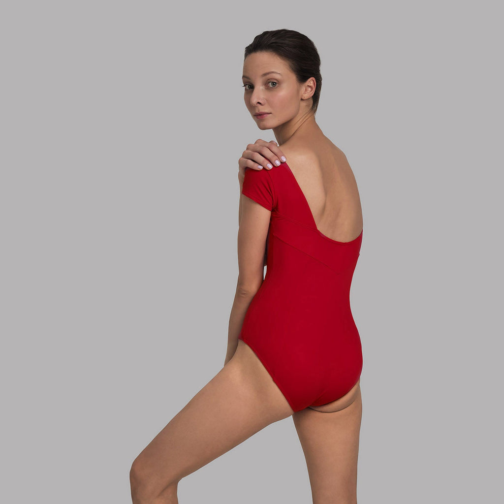 Girls Red Ballet Onesies
