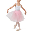 Girl Pink Long Tulle Skirt