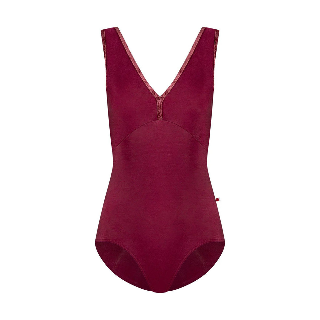 Women Wine Red"Alicia/N-Burgundy/N-Burgundy/CV-Garnet"Ballet Onesies