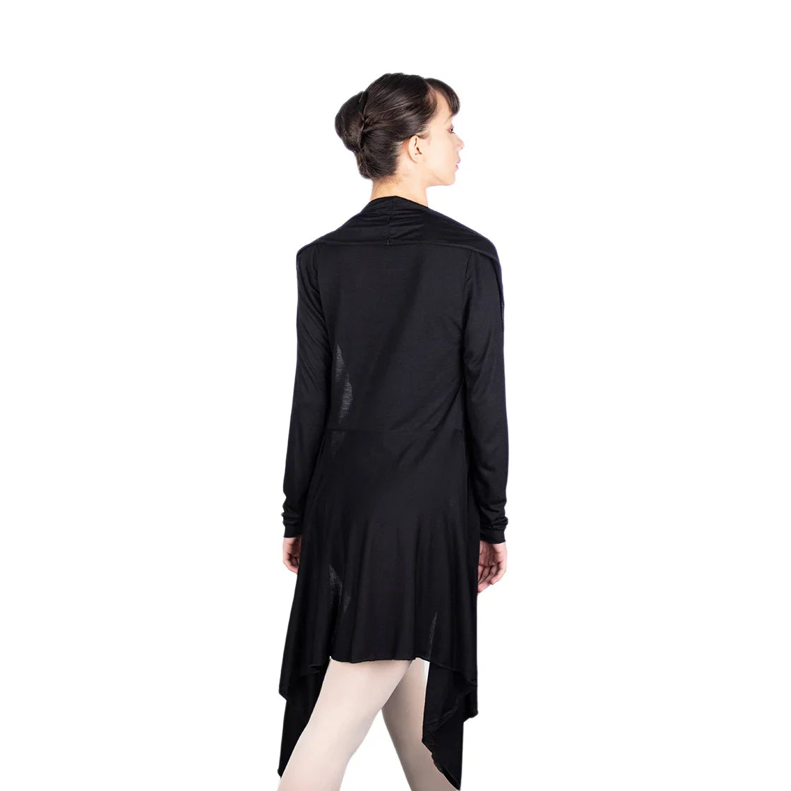 Women Black Ballet Cardigan(Etsu/01 Noir)