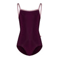 Girls Wine Red Ballet Onesies