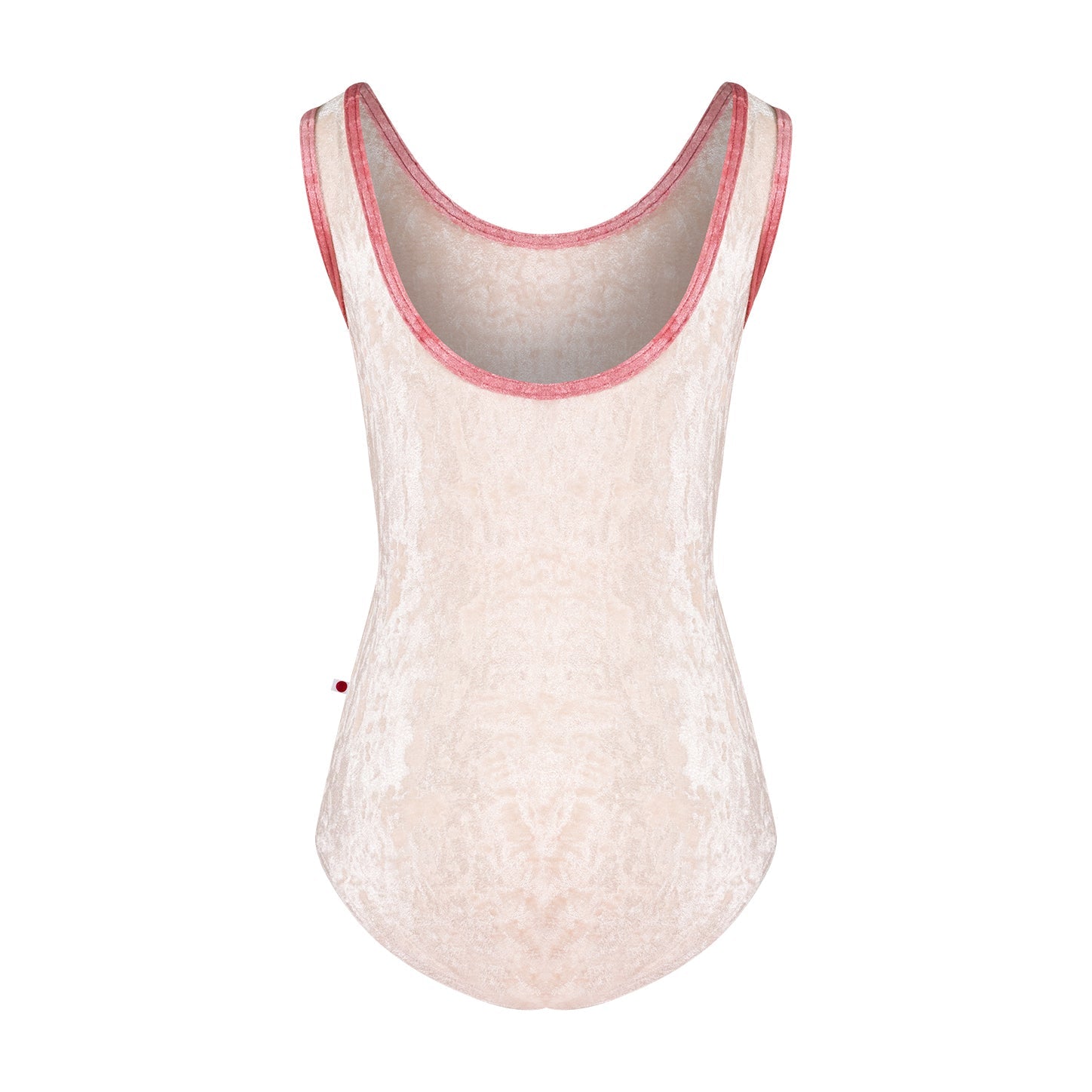Girls Pale Pink Velvet Onesies