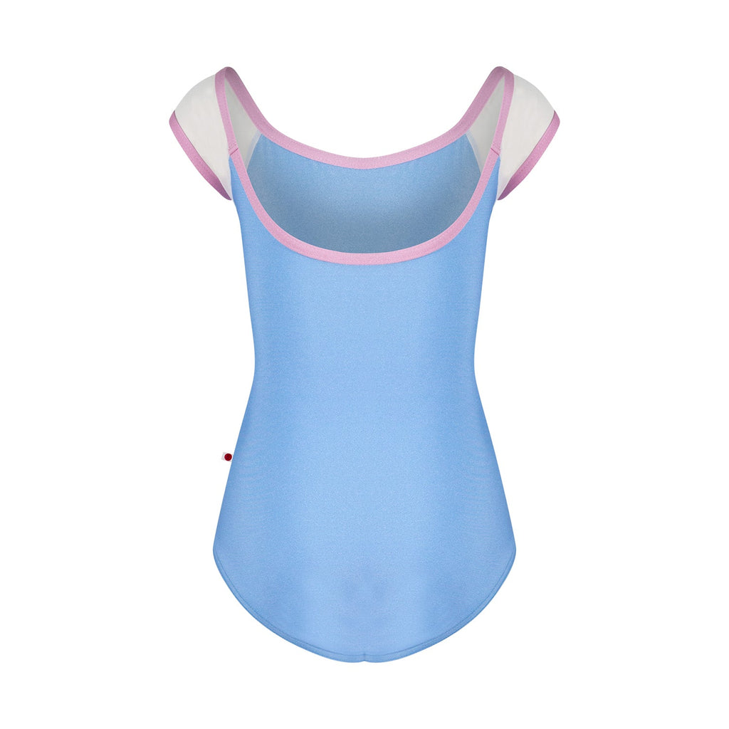 Girls Sky Blue Ballet Onesies