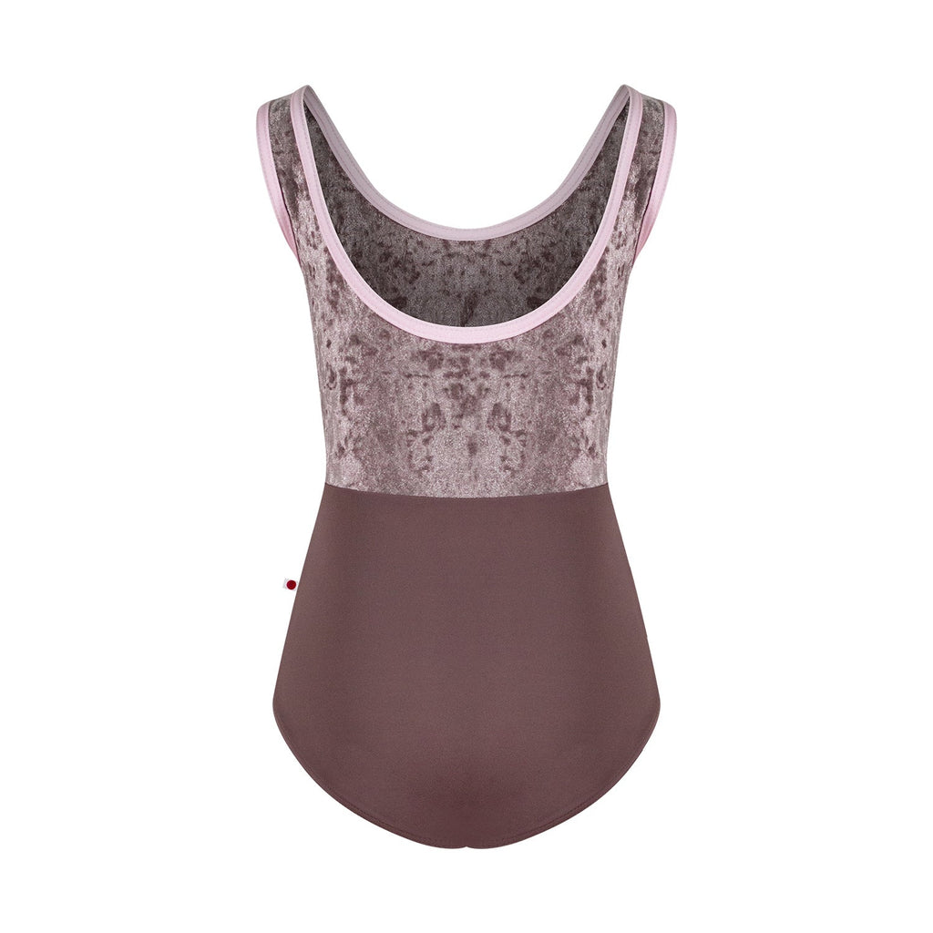 Girls Brown Ballet Onesies