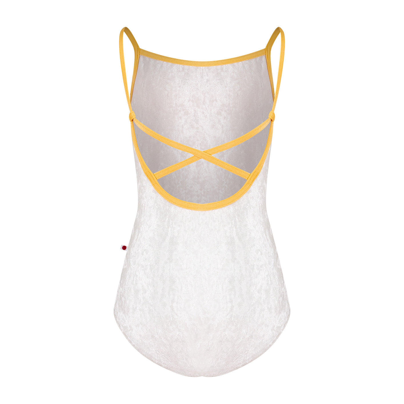 Girls White Velvet Ballet Onesies