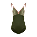 Women Green "Daria/T-Jungle/V-Safari/N-Rosewood" Ballet Onesies
