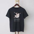 Women Navy Printed Ballet T-Shirt(Grand Jeté T-shirt denise version/MIDNIGHT NAVY)