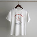 Women White Printed Ballet T-Shirt